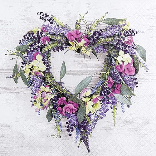 20 Servietten Liebevoll gestalteter Kranz | Blumen | Sommer | Herbst | basteln | neutral | zeitlos | Tischdeko | Decoupage | Serviettentechnik 33x33cm 20 Servietten Liebevoll gestalteter Kranz | Blumen | Sommer | Herbst | basteln | neutral | zeitlos | Tischdeko | Decoupage | Serviettentechnik 33x33cm von Home Fashion
