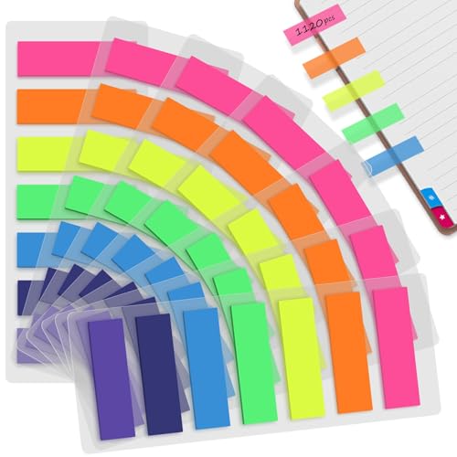 1120 Stück Haftnotizen Klebezettel, Index Haftnotizen Tabs, 8 Set Selbstklebende Haftmarker, Sticky Notes Schreibbar, Seitenmarker Repositionierbar, Page Marker zum Lesen Markieren DIY 1120 Stück Haftnotizen Klebezettel, Index Haftnotizen Tabs, 8 Set Selbstklebende Haftmarker, Sticky Notes Schreibbar, Seitenmarker Repositionierbar, Page Marker zum Lesen Markieren DIY von Home Harbor