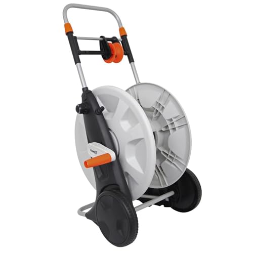 HOME It® Schlauchwagen 50m für Gartenschlauch - Schlauchwagen ohne Schlauch damit Sie Ihren eigenen Gartenschlauch verwenden können von Home It