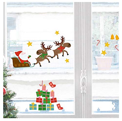 Home Stickers HOWI 002 Fensteraufkleber, Weihnachtsmann von Home Stickers
