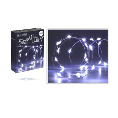 Home & Styling Collection Lichterkette mit 100 LEDs, kaltweiß von Home & Styling Collection