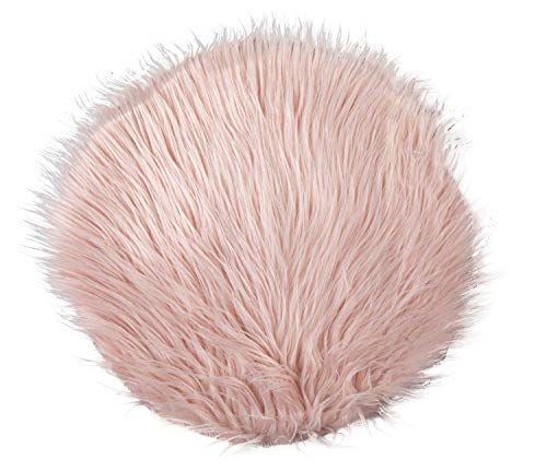 Home4You Deko-Fell - Rosa - Ø 32 cm von Home4You