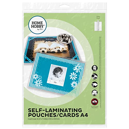 Self-Laminating Pouches/Cards A4 von HomeHobby by 3L
