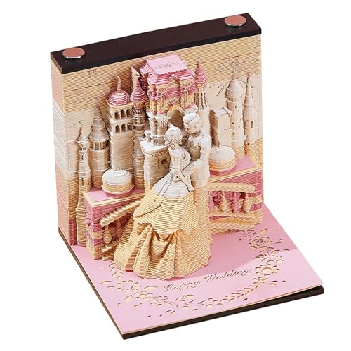 HomeJoySet 3D-Kalender 2025, Notizblock Mit Zeitmesser-Motiv, Tischkalender For Abreißen For Die Urlaubserinnerung Im Büro HomeJoySet 3D-Kalender 2025, Notizblock Mit Zeitmesser-Motiv, Tischkalender For Abreißen For Die Urlaubserinnerung Im Büro von HomeJoySet
