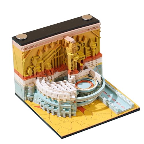 HomeJoySet 3D-Kalender 2025, Schreibtisch-Notizblock, Zeitmesser, Kreative Dekorative Büro-Erinnerung For Wichtige Feiertage HomeJoySet 3D-Kalender 2025, Schreibtisch-Notizblock, Zeitmesser, Kreative Dekorative Büro-Erinnerung For Wichtige Feiertage von HomeJoySet