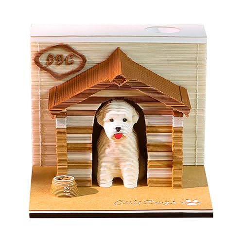HomeJoySet 3D-Kalender For Hundehütten, Notizblock, Schreibtischkalender For Büro, Erinnerung An Schulveranstaltungen HomeJoySet 3D-Kalender For Hundehütten, Notizblock, Schreibtischkalender For Büro, Erinnerung An Schulveranstaltungen von HomeJoySet