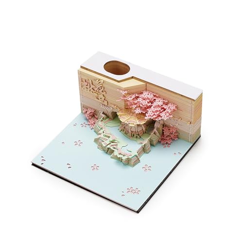 HomeJoySet 3D-Kunstkalender 2025, Zeitmesser-Notizblock, Einzigartiges 3D-Design, Schreibtischdekoration For Feiertagserinnerungen HomeJoySet 3D-Kunstkalender 2025, Zeitmesser-Notizblock, Einzigartiges 3D-Design, Schreibtischdekoration For Feiertagserinnerungen von HomeJoySet