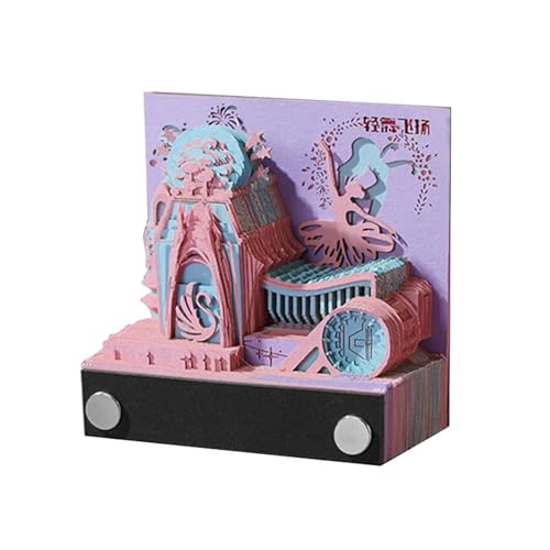 HomeJoySet 3D-Kunstkalender 2025, Zeitmesser-Notizblock, Lasergravur, Schreibtischdekoration For Feiertagserinnerungen HomeJoySet 3D-Kunstkalender 2025, Zeitmesser-Notizblock, Lasergravur, Schreibtischdekoration For Feiertagserinnerungen von HomeJoySet