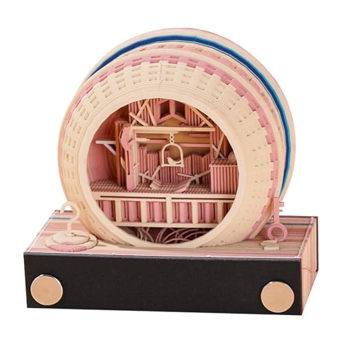 HomeJoySet 3D-Kunstkalender 2025, Zeitmesser-Notizblock, Schreibtischkalender, Urlaubserinnerung Und Dekoration Fürs Büro HomeJoySet 3D-Kunstkalender 2025, Zeitmesser-Notizblock, Schreibtischkalender, Urlaubserinnerung Und Dekoration Fürs Büro von HomeJoySet