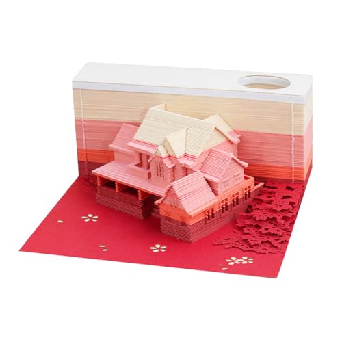 HomeJoySet 3D Pink Loft Kalender 2025, Schreibtisch-Notizblock Mit Zeitmesser, Abreißbare Haftnotizen For Büro Und Schule, Erinnert An Wichtige Ereignisse HomeJoySet 3D Pink Loft Kalender 2025, Schreibtisch-Notizblock Mit Zeitmesser, Abreißbare Haftnotizen For Büro Und Schule, Erinnert An Wichtige Ereignisse von HomeJoySet