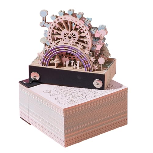 HomeJoySet 3D-Riesenrad-Kalender 2025, Abreiß-Notizblock, Schreibtischkalender For Die Erinnerung An Veranstaltungen Im Büro Und In Der Schule HomeJoySet 3D-Riesenrad-Kalender 2025, Abreiß-Notizblock, Schreibtischkalender For Die Erinnerung An Veranstaltungen Im Büro Und In Der Schule von HomeJoySet