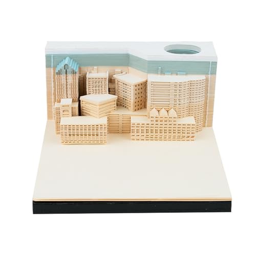 HomeJoySet 3D-Stadtnachtkalender 2025, Abreiß-Schreibtisch-Notizblock, Zeitmesser For Büro, Schule, Veranstaltungserinnerung HomeJoySet 3D-Stadtnachtkalender 2025, Abreiß-Schreibtisch-Notizblock, Zeitmesser For Büro, Schule, Veranstaltungserinnerung von HomeJoySet