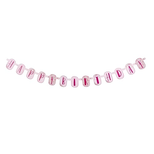 Homéa, Girlande Buchstabe Happy Birthday aus Karton, 1,4 m, Boho Katze Homéa, Girlande Buchstabe Happy Birthday aus Karton, 1,4 m, Boho Katze von Homéa