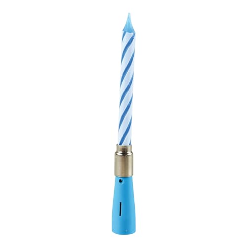 Homéa, Musikalische Geburtstagskerze, Höhe 12,5 cm, blau Homéa, Musikalische Geburtstagskerze, Höhe 12,5 cm, blau von Homéa