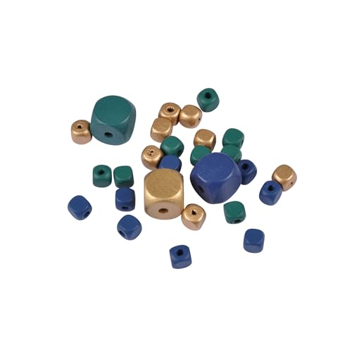 Homéa Perlen, Pfauenblau, 13,592 cm Homéa Perlen, Pfauenblau, 13,592 cm von Homéa