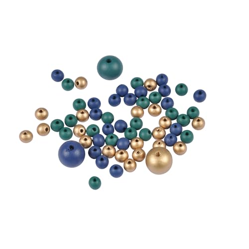 Homéa Perlen, Pfauenblau, 13,592 cm Homéa Perlen, Pfauenblau, 13,592 cm von Homéa