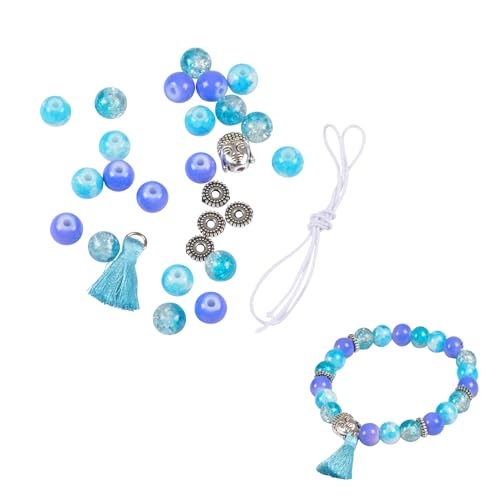 Homéa Perlenkits, Blau, 10,571,5 cm Homéa Perlenkits, Blau, 10,571,5 cm von Homéa