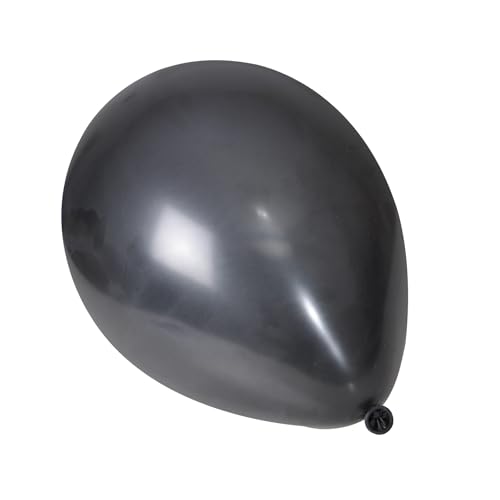 Rire Et Confetti : Latex-Luftballons, Schwarz, 10 Stück von Homéa