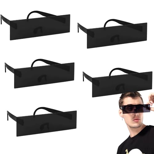 Homefantasy Zensur Brille Sonnenbrille, Pixel Mosaik Brille,Lustige Schwarze Partybrille,Pixel Brille Lustig Spielzeug Mosaik Sunglasses Ideal FüR Partys Und Fotoshootings Homefantasy Zensur Brille Sonnenbrille, Pixel Mosaik Brille,Lustige Schwarze Partybrille,Pixel Brille Lustig Spielzeug Mosaik Sunglasses Ideal FüR Partys Und Fotoshootings von Homefantasy