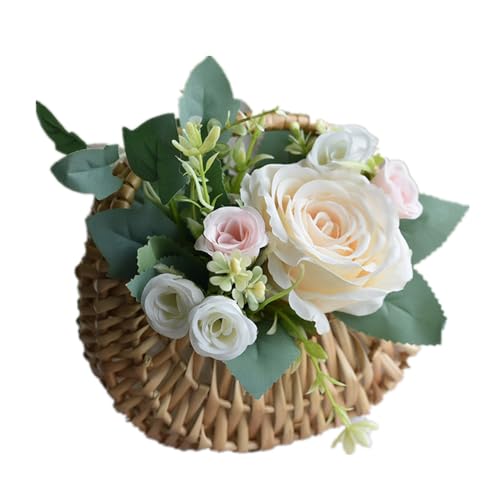 Mini Weidenkorb, handgeflochtener Blumenkorb mit Griff Hochzeit Blumenmädchen Korb Tragbar Weidenkorb Rattankorb für Haus Hochzeit Dekor Foto Requisiten. Mini Weidenkorb, handgeflochtener Blumenkorb mit Griff Hochzeit Blumenmädchen Korb Tragbar Weidenkorb Rattankorb für Haus Hochzeit Dekor Foto Requisiten. von Homeily