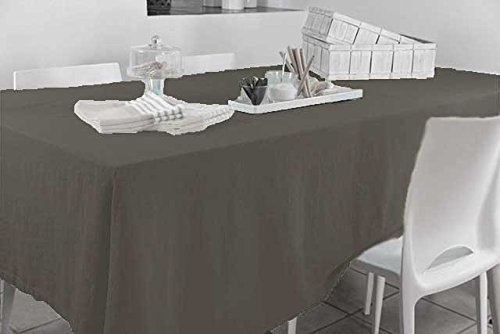 HomeMaison Tischdecke, rechteckig, 100% Recycling, Baumwolle, Anthrazit, 250 x 140 cm HomeMaison Tischdecke, rechteckig, 100% Recycling, Baumwolle, Anthrazit, 250 x 140 cm von HomeMaison