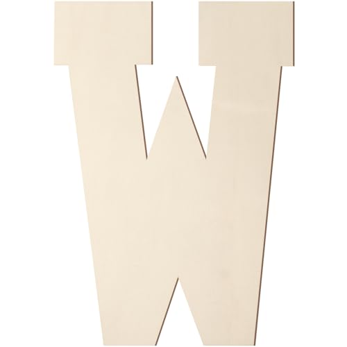 Holzbuchstaben, 20,3 cm, großer Holzbuchstabe W-Form, Ausschnitt, Vintage, Sport-Stil, unlackiertes Holz, Alphabet-Buchstaben für Wanddekoration, Kinderzimmer, Namensmalerei, Basteln, Party, Zimmer Holzbuchstaben, 20,3 cm, großer Holzbuchstabe W-Form, Ausschnitt, Vintage, Sport-Stil, unlackiertes Holz, Alphabet-Buchstaben für Wanddekoration, Kinderzimmer, Namensmalerei, Basteln, Party, Zimmer von Homenthus