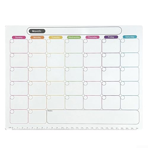 Verwalten Sie Ihre Zeit und Aufgaben effizient mit diesem magnetischen Kühlschrankkalender Verwalten Sie Ihre Zeit und Aufgaben effizient mit diesem magnetischen Kühlschrankkalender von Homeponnew