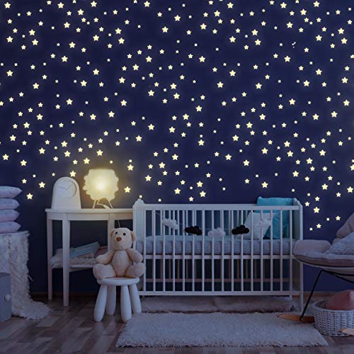 Leuchtsterne Kinderzimmer - 400 Leuchtsterne selbstklebend mit beruhigender Leuchtkraft von Homery, Leuchtsticker Kinderzimmer Aufkleber - Inkl. Kreativ & Sternzeichenanleitung Leuchtsterne Kinderzimmer - 400 Leuchtsterne selbstklebend mit beruhigender Leuchtkraft von Homery, Leuchtsticker Kinderzimmer Aufkleber - Inkl. Kreativ & Sternzeichenanleitung von Homery