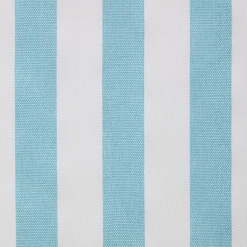 HOMESCAPES Blau-Weiß gestreifter Baumwollstoff Meterware 150 cm breit, Streifen-Stoff zum Nähen, Dekostoff gestreift, Oeko-Tex Stoff 100% Baumwolle, Polsterstoff blau weiß HOMESCAPES Blau-Weiß gestreifter Baumwollstoff Meterware 150 cm breit, Streifen-Stoff zum Nähen, Dekostoff gestreift, Oeko-Tex Stoff 100% Baumwolle, Polsterstoff blau weiß von Homescapes