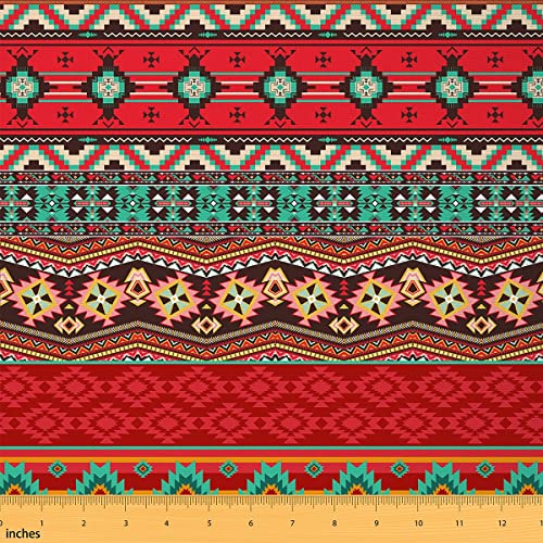 Boho Polsterstoff bunter Stoff mit böhmischen Motiven Meterware schick bedruckt für drinnen draußen Dekostoff im Südwesten Stil böhmischer gestreifter exotischer Aztekenstoff DIY Kunst 184x150 (HxB) Boho Polsterstoff bunter Stoff mit böhmischen Motiven Meterware schick bedruckt für drinnen draußen Dekostoff im Südwesten Stil böhmischer gestreifter exotischer Aztekenstoff DIY Kunst 184x150 (HxB) von Homewish