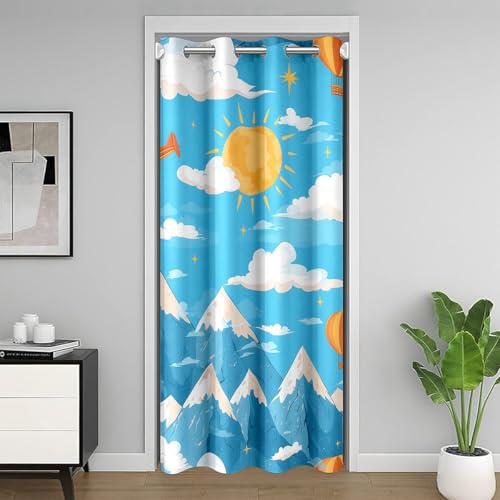 Homewish Türvorhang Cartoon Flugzeug Verdunkelungsvorhang 86x203cm für Jungen Kinder Flugzeug Tür Drapieren Heißluftballon Druck Zimmerteiler Vorhang Niedliche Bunte Flugzeuge für Mädchen Teen Homewish Türvorhang Cartoon Flugzeug Verdunkelungsvorhang 86x203cm für Jungen Kinder Flugzeug Tür Drapieren Heißluftballon Druck Zimmerteiler Vorhang Niedliche Bunte Flugzeuge für Mädchen Teen von Homewish