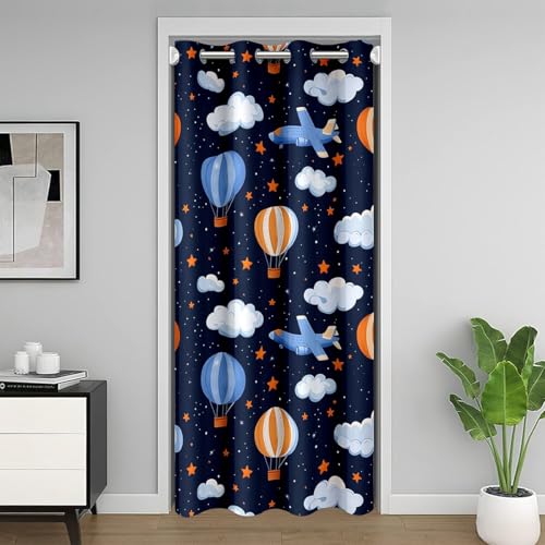 Homewish Türvorhang Flugzeug Verdunkelungsvorhang 86x203cm Buntes Flugzeug Tür Drapieren für Jungen Mädchen Kinder Cartoon Flugzeug Zimmerteiler Vorhang Blauer Sternenhimmel Drucken Homewish Türvorhang Flugzeug Verdunkelungsvorhang 86x203cm Buntes Flugzeug Tür Drapieren für Jungen Mädchen Kinder Cartoon Flugzeug Zimmerteiler Vorhang Blauer Sternenhimmel Drucken von Homewish