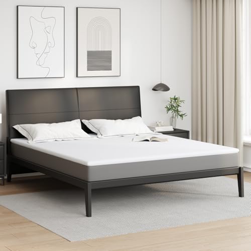 Homgoday Matratzenpads Weiß 180 x 200 cm 100% Polyester Jacquardstoff Matratzenunterlage Model4106218 von Homgoday