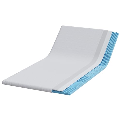 Homgoday Matratzenpads Weiß 90 x 200 cm 100% Polyester Jacquardstoff Matratzenunterlage Model4106179 Homgoday Matratzenpads Weiß 90 x 200 cm 100% Polyester Jacquardstoff Matratzenunterlage Model4106179 von Homgoday