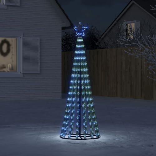Homgoday Weihnachtsbaum Kegelform Weihnachtsbaum Beleuchtung Christbaumbeleuchtung Weihnachtsbeleuchtung Weihnachtsdeko für Weihnachten, Party275 LEDs Blau 180 cm Homgoday Weihnachtsbaum Kegelform Weihnachtsbaum Beleuchtung Christbaumbeleuchtung Weihnachtsbeleuchtung Weihnachtsdeko für Weihnachten, Party275 LEDs Blau 180 cm von Homgoday