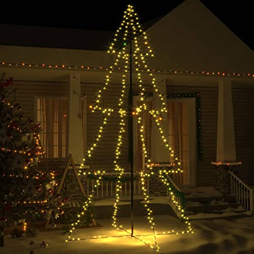 Homgoday Weihnachtsbaum in Kegelform Weihnachtsbaum Beleuchtung Christbaumbeleuchtung Weihnachtsbeleuchtung Weihnachtsdeko, für Weihnachten, Party 360 LEDs Indoor Outdoor 143x250 cm Warmweiß Homgoday Weihnachtsbaum in Kegelform Weihnachtsbaum Beleuchtung Christbaumbeleuchtung Weihnachtsbeleuchtung Weihnachtsdeko, für Weihnachten, Party 360 LEDs Indoor Outdoor 143x250 cm Warmweiß von Homgoday