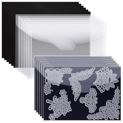 10 Stück Magnetische Blätter, Gummi-Magnetbögen, Magnetplatten für Stanzschablonen, Magnetfolie, mit 10 Stempeltaschen, Aufbewahrung für Stanzformen, für Schablonen Album Stempel 10 Stück Magnetische Blätter, Gummi-Magnetbögen, Magnetplatten für Stanzschablonen, Magnetfolie, mit 10 Stempeltaschen, Aufbewahrung für Stanzformen, für Schablonen Album Stempel von Homirty