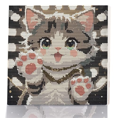 Diamond Painting Bilder Kinder Diamant Katzen Katze Kleine Daiments Bastelset Kinderzimmer Deko Diamonds Basteln Wohnzimmer Schlafzimmer Mädchen Geschenke 6 7 8 9 10 11 12 Jahre DIY Set 20x20cm Diamond Painting Bilder Kinder Diamant Katzen Katze Kleine Daiments Bastelset Kinderzimmer Deko Diamonds Basteln Wohnzimmer Schlafzimmer Mädchen Geschenke 6 7 8 9 10 11 12 Jahre DIY Set 20x20cm von Homorro