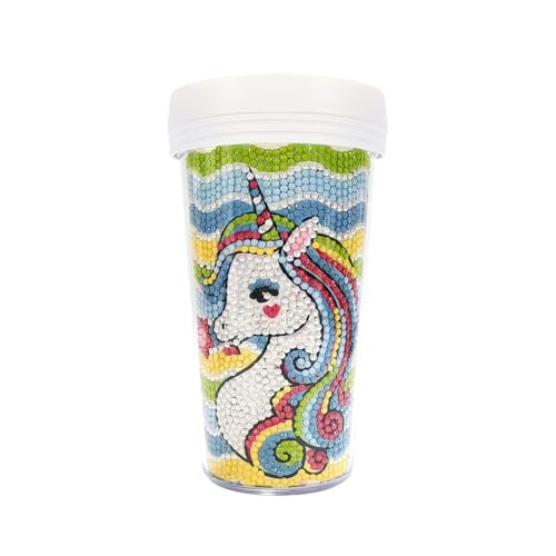 Diamond Painting Kinder Bastelset Geschenk Trinkflasche Mädchen Diamant Bilder Geschenke 6 7 8 9 10 11 Jahre Basteln Kleine Geburtstagsgeschenk Diy Kindergeburtstag Teenager von Homorro