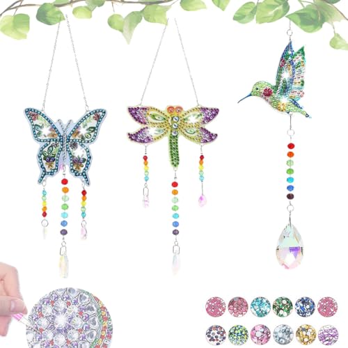 Homorro Diamond Painting Diamant Erwachsene Kleine Geschenk Basteln Diy Windspiel Geburtstagsgeschenk Kreatives Aufsteller Fensterdeko Hängend Geschenke Homorro Diamond Painting Diamant Erwachsene Kleine Geschenk Basteln Diy Windspiel Geburtstagsgeschenk Kreatives Aufsteller Fensterdeko Hängend Geschenke von Homorro