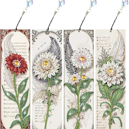 Homorro Diamond Painting Kinder Erwachsene Geschenke Mädchen ab 6 7 8 9 10 11 12 Jahre Geburtstagsgeschenk Diamant Lesezeichen Bastelset Geschenk Kindergeburtstag DIY 5D Diamonds Blumen Anhänger Homorro Diamond Painting Kinder Erwachsene Geschenke Mädchen ab 6 7 8 9 10 11 12 Jahre Geburtstagsgeschenk Diamant Lesezeichen Bastelset Geschenk Kindergeburtstag DIY 5D Diamonds Blumen Anhänger von Homorro