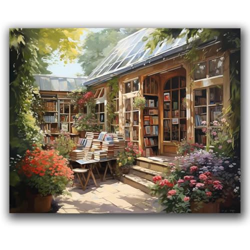 Malen Nach Zahlen Erwachsene Bastelset DIY Set Dekoration 50×40cm Paint by Numbers Basteln Buchhandlung Kreatives Ölgemälde Teenager Geschenke Für Frauen Geburtstagsgeschenk Geschenkideen Geschenk Malen Nach Zahlen Erwachsene Bastelset DIY Set Dekoration 50×40cm Paint by Numbers Basteln Buchhandlung Kreatives Ölgemälde Teenager Geschenke Für Frauen Geburtstagsgeschenk Geschenkideen Geschenk von Homorro