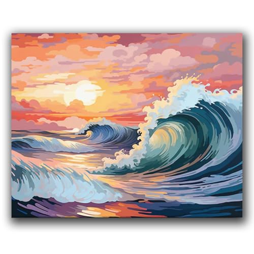 Malen Nach Zahlen Erwachsene Bastelset DIY Set Dekoration 50×40cm Paint by Numbers Basteln Meer Landschaft Kreatives Ölgemälde Teenager Geschenke Für Frauen Geburtstagsgeschenk Geschenkideen Geschenk Malen Nach Zahlen Erwachsene Bastelset DIY Set Dekoration 50×40cm Paint by Numbers Basteln Meer Landschaft Kreatives Ölgemälde Teenager Geschenke Für Frauen Geburtstagsgeschenk Geschenkideen Geschenk von Homorro