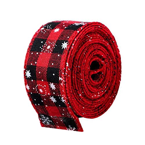 Homoyoyo 1 Rolle Bastelband machen Weihnachtsband für Baum Weihnachtsband zum Verpacken Schleife Rot ribbon ripsband Weihnachtsgeschenk-Verpackungsband weihnachtsthemaband Hanfimitat Black Homoyoyo 1 Rolle Bastelband machen Weihnachtsband für Baum Weihnachtsband zum Verpacken Schleife Rot ribbon ripsband Weihnachtsgeschenk-Verpackungsband weihnachtsthemaband Hanfimitat Black von Homoyoyo