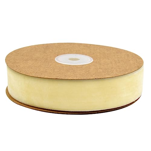 Homoyoyo 1 Rolle Beflockungsband Dekorativ Hochzeit Naht Satinband Bänder Für Handwerk Klein Fell Nähen Schleife Wickeln Einzel Trimmen Wickelband Stoff Gegenwärtig Einseitig Beige Homoyoyo 1 Rolle Beflockungsband Dekorativ Hochzeit Naht Satinband Bänder Für Handwerk Klein Fell Nähen Schleife Wickeln Einzel Trimmen Wickelband Stoff Gegenwärtig Einseitig Beige von Homoyoyo