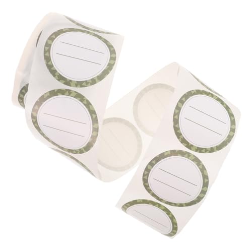 Homoyoyo 1 Rolle Beschreibbare Etiketten für Einmachgläser Selbstklebende Abnehmbare Blanko Aufkleber für Lebensmittel Küchenorganisation und Handgemachte Produkte Homoyoyo 1 Rolle Beschreibbare Etiketten für Einmachgläser Selbstklebende Abnehmbare Blanko Aufkleber für Lebensmittel Küchenorganisation und Handgemachte Produkte von Homoyoyo
