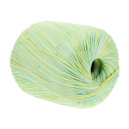 Homoyoyo 1 Rolle DIY Handmade Baumwollgarn für Stricken und Häkeln Praktische Langlebige und Farbenfrohe für Kreative Projekte für Kunsthandwerk und Bastelarbeiten Homoyoyo 1 Rolle DIY Handmade Baumwollgarn für Stricken und Häkeln Praktische Langlebige und Farbenfrohe für Kreative Projekte für Kunsthandwerk und Bastelarbeiten von Homoyoyo