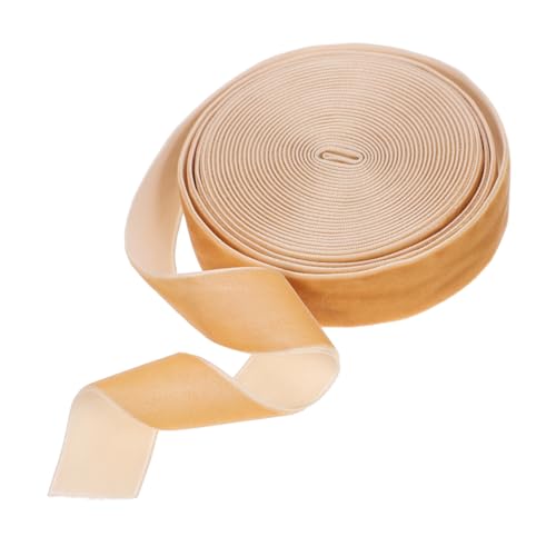 Homoyoyo 1 Rolle DIY Samtband für Geschenkverpackung Dekoratives Geschenkband Camel für Bastelprojekte Hochzeiten Blumensträuße und Mehr von Homoyoyo