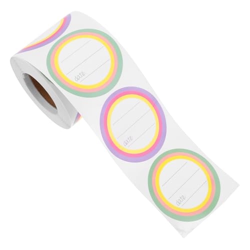 Homoyoyo 1 Rolle Einmachglas Etiketten 50 Mm Rund Einmachglas Etiketten Beschreibbare Geschenkanhänger Aufkleber Für Lebensmittelbehälter Für Gefrierschrank Speisekammer Schrank Homoyoyo 1 Rolle Einmachglas Etiketten 50 Mm Rund Einmachglas Etiketten Beschreibbare Geschenkanhänger Aufkleber Für Lebensmittelbehälter Für Gefrierschrank Speisekammer Schrank von Homoyoyo