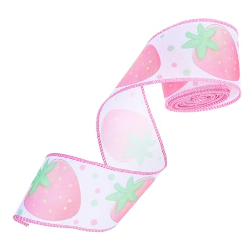 Homoyoyo 1 Rolle Erdbeerband Schleife Erdbeeren DIY Band DIY Bastelbänder Geschenkband Geschenkverpackung Bänder Zum Basteln Geschenkband Erdbeerbänder Polyester Homoyoyo 1 Rolle Erdbeerband Schleife Erdbeeren DIY Band DIY Bastelbänder Geschenkband Geschenkverpackung Bänder Zum Basteln Geschenkband Erdbeerbänder Polyester von Homoyoyo